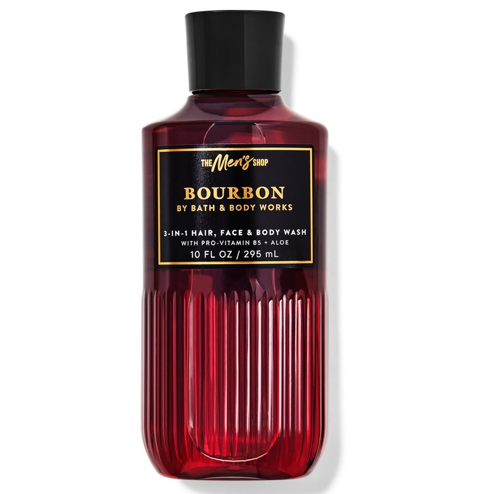 NWT Bath & Body Works Men’s Collection Bourbon face, hair & body wash